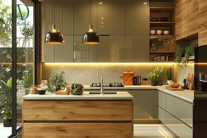 کابینت‌ آشپزخانه سبک های‌گلاس