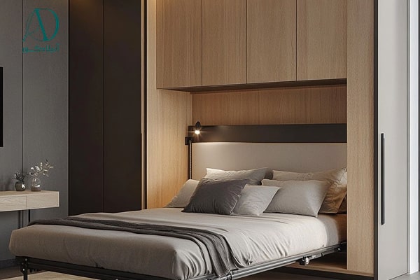 تخت خواب دیواری