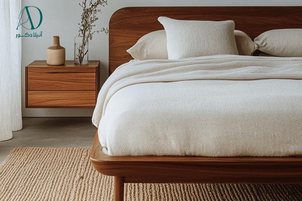 ساخت تخت خواب با چوب 