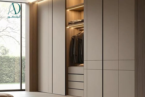 ساخت کمد دیواری با ام دی اف