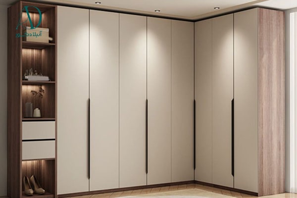 کمد دیواری لولایی