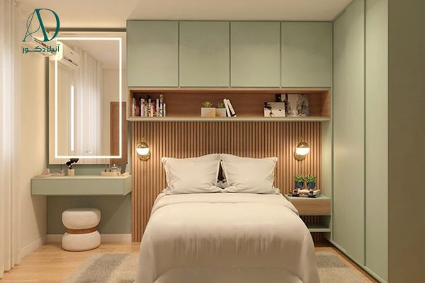مدل کمد دیواری اتاق خواب کوچک