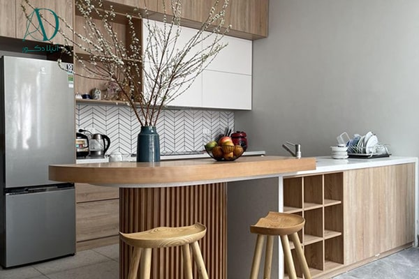 کابینت آشپزخانه سفید