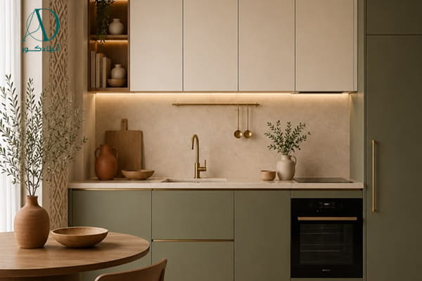 کابینت هایگلاس مدرن و مینیمال